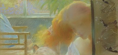 El Modelo, 1887 de Paul Albert Besnard